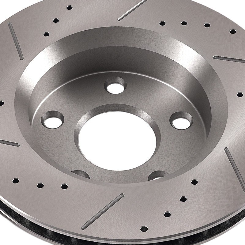 Front Brake Rotors Pair for Jeep Wrangler 2007-2018/Wrangler JK 2018 S53040 gallery