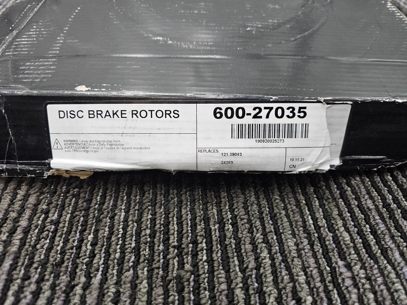 (QTY 2) DFC 600-27035 Solid Rear Brake Rotor For Volvo S60 Cross Country 16-18 gallery