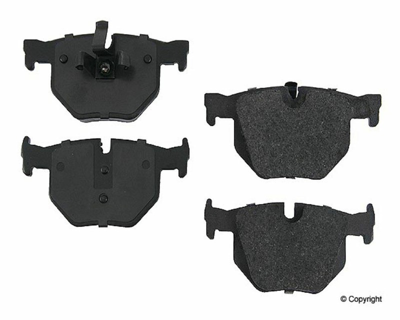 2 CENTRIC REAR Brake Disc Rotor +Pad Set Kit For BMW VERIFY FITMENT 330 335d 335 gallery