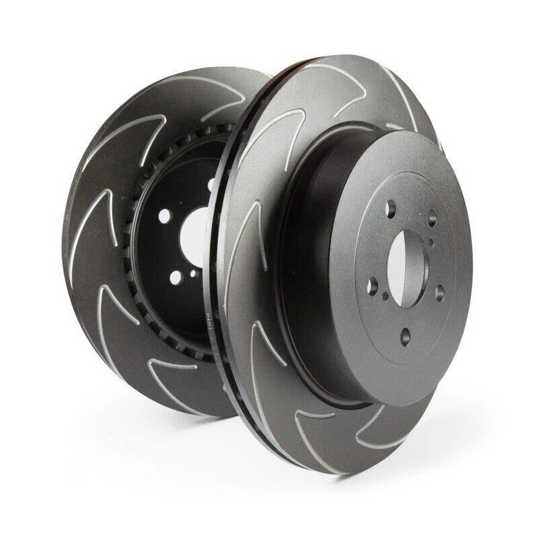 EBC BSD1386 Slotted Front Brake Rotors for 06–18 VW Jetta, 17–23 VW Arteon, Audi