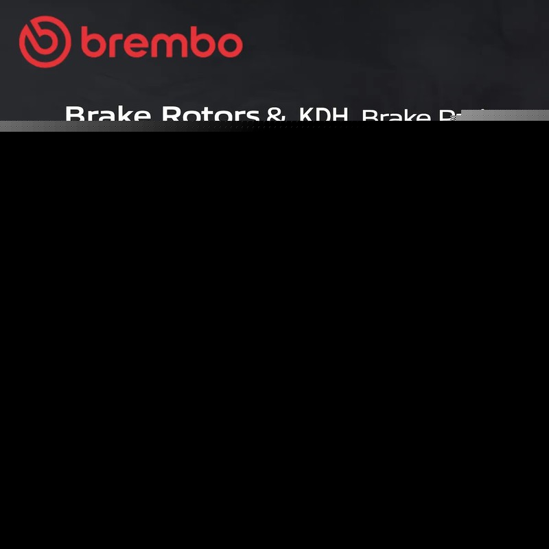 Front Brembo UV Coated Disc Rotors+KDH Brake Pads 285mm for Saab 9-3 D75 02-15