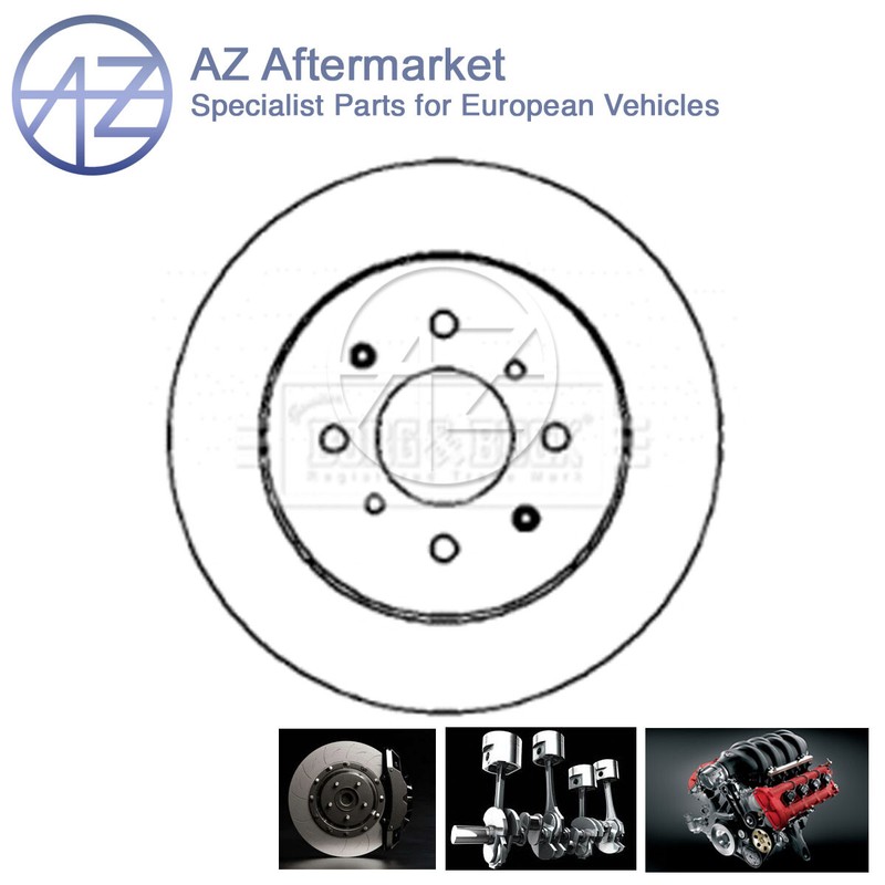 Fits Honda Civic 1998-2005 AZ Rear 1x Brake Disc 42510ST3E00