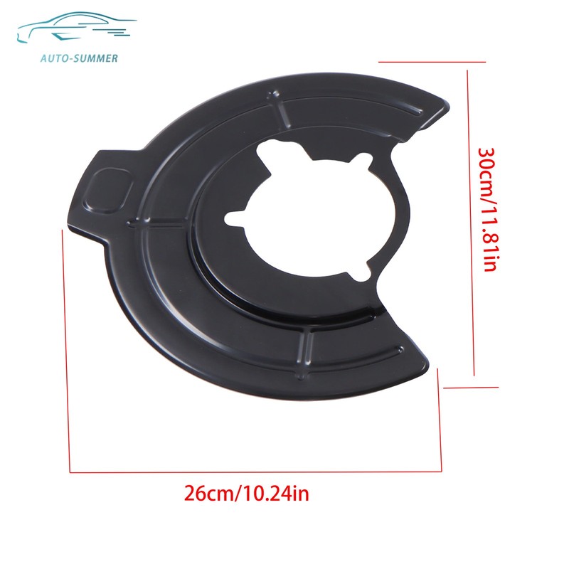 68043286AB 68043287AB Left+Right Side Brake Dust Shield For Jeep Wrangler 07-17 gallery
