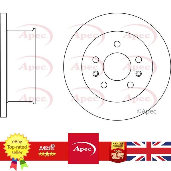 Brand New Brake Disc For VW TRANSPORTER 70-79 211615301B APEC DSK3036