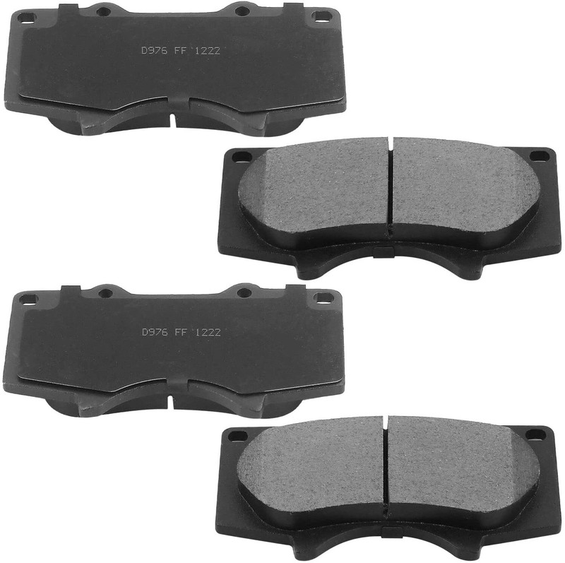 Front Disc Brake Rotors Ceramic Brake Pads for 2010 2012 -2021 Lexus GX460 C17 gallery