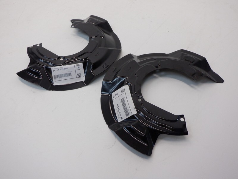 Mini Cooper Front Brake Dust Shield Pair NEW 07-15 R5x gallery