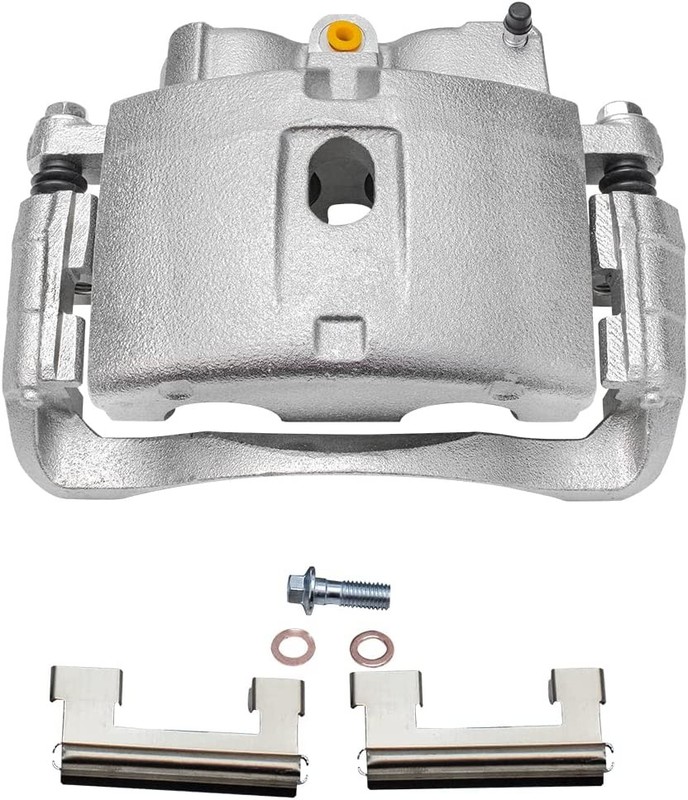 8-Lug Front Calipers Rotors for 2001-2020 Chevrolet Express 3500 gallery