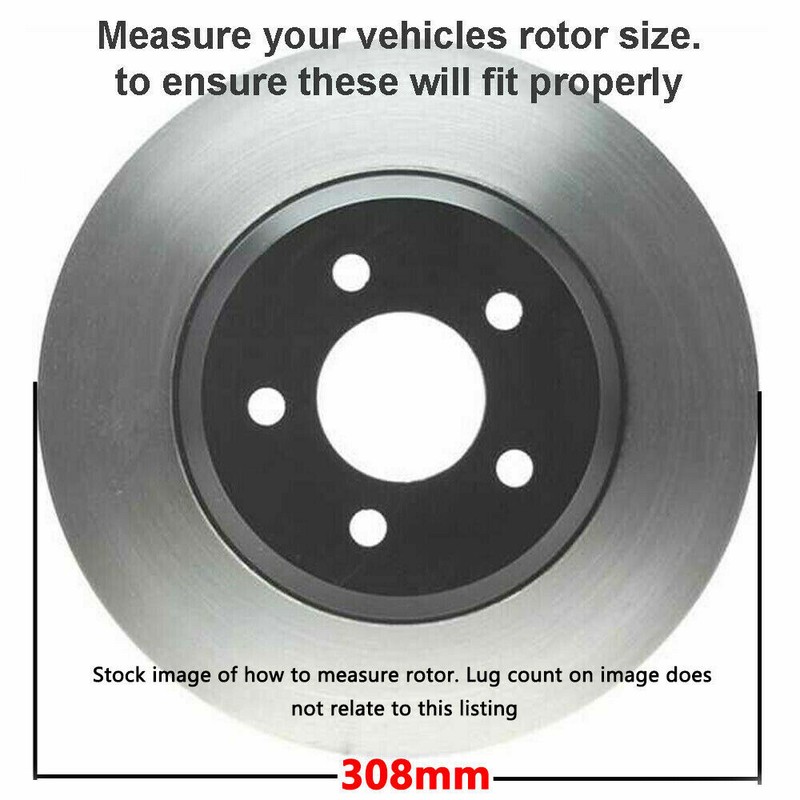 308MM Rear DRILLED Brake RotorS for EX35 G25 G35 G37 M35 M45 350Z 370Z gallery