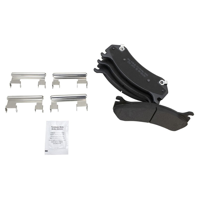 Premium Metallic Brake Pad & Rotor Front & Rear for Cadillac Chevy GMC gallery