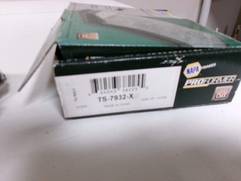 NAPA Proformer Brakes SS-7932-X OEM D1028 gallery
