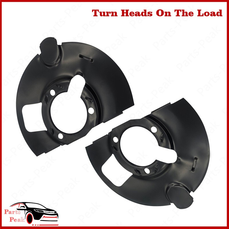 20971876 Front LH & RH Side Brake Dust Shields for 14-20 Chevrolet 20971875