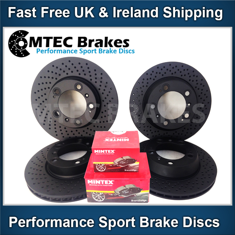 Porsche Boxster 986 3.2 S 99-04 Front Rear Brake Discs And Pads