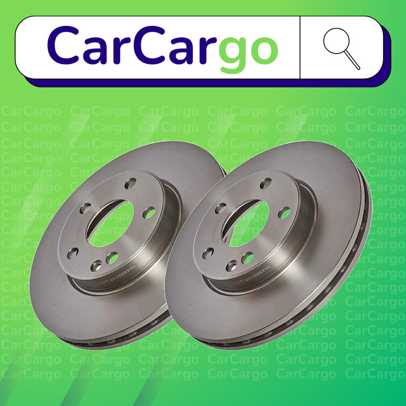 Premium Vented Front Brake Discs Mercedes A-Class A 180 2012-2018 280 mm