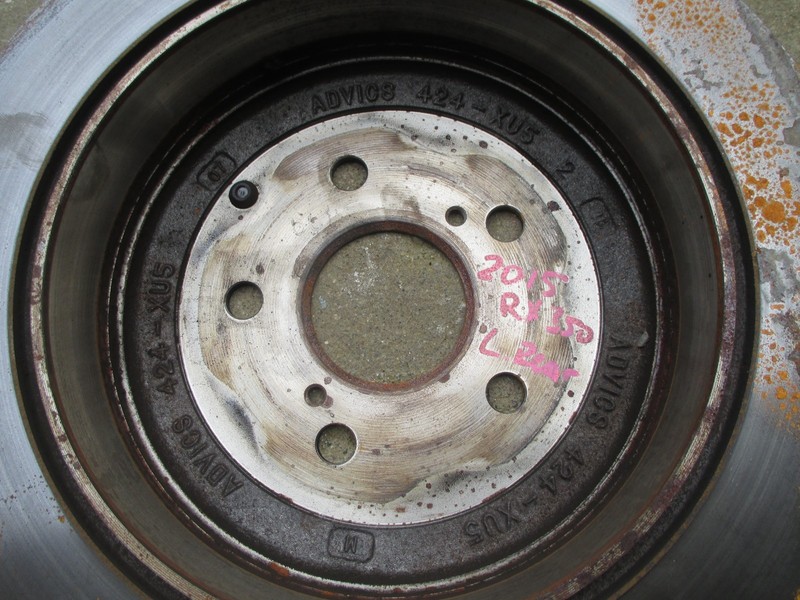 2015 LEXUS RX350 REAR BRAKE ROTOR OEM LH 2010 2012 2013 2014 11 12 13 14 gallery