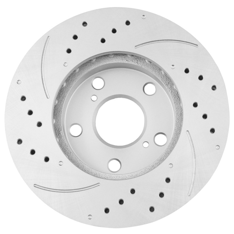 Front Brake Rotors Ceramic Brake Pads for 2002 - 2004 2005 2006 Toyota Camry gallery