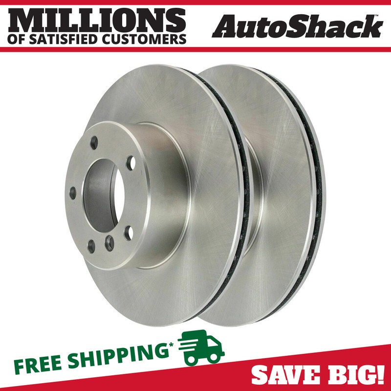 Front Brake Rotors Pair 2 for BMW 535xi 530i 525i 535i xDrive 528xi 528i xDrive