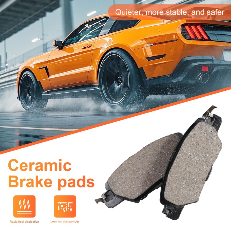 Rear Disc Brake Pads Fits Mazda CX-5 2023 DZ1864 HZ1846 gallery