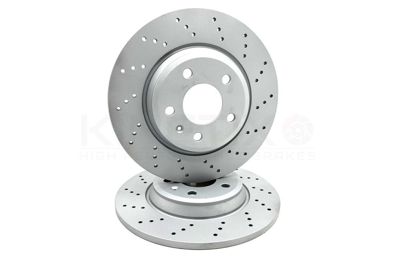 FOR AUDI A4 B9 A5 F5x FRONT REAR DRILLED BRAKE DISCS PADS 314mm 300mm COATED gallery