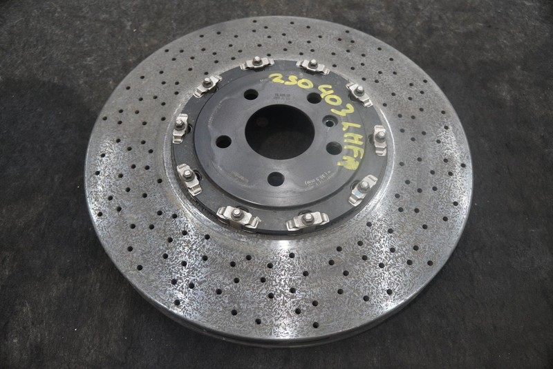 Front Disc Brake Rotor Carbon Ceramic 11C0377CP McLaren 650S 2015