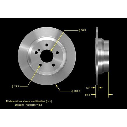 Bendix PRT5482 Brake Rotor