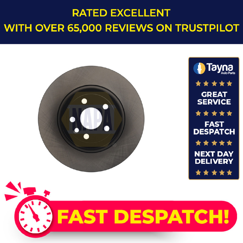 2x Brake Discs Pair Solid Rear 317mm NBD5690 NAPA Set LR072016 Quality New