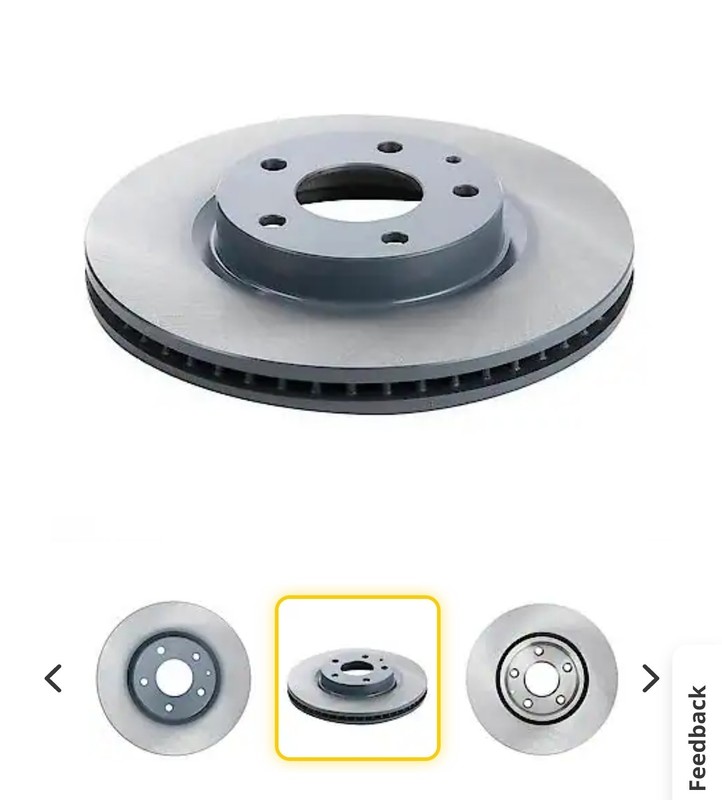 Aimco Pro Grade Front Brake Rotor YH425145P 2013 – 2015 Mazda Cx5 (Set Of 2)