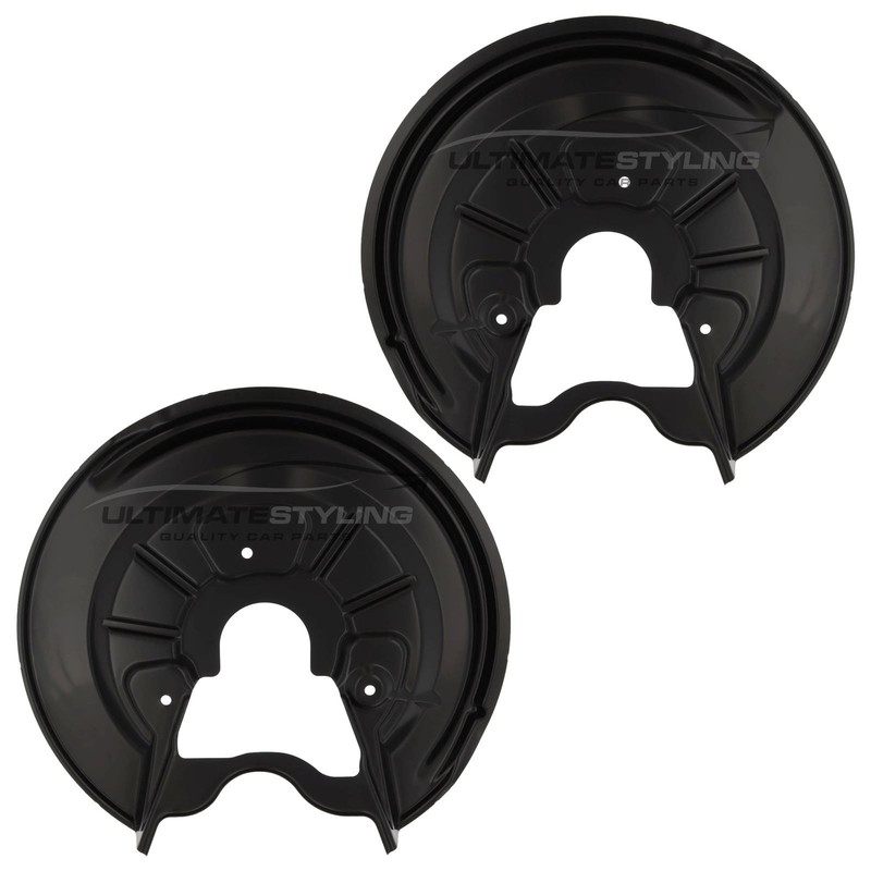 VW Golf Mk5 1K1 2003-2009 Rear Brake Disc Dust Shields Covers Plates Guards Pair gallery