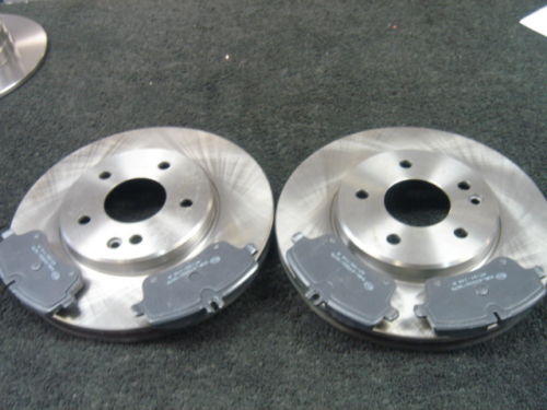 FOR C160 C180 C200 COUPE C203 MINTEX BRAKE DISCS PADS FRONT 288MM DIAMETER