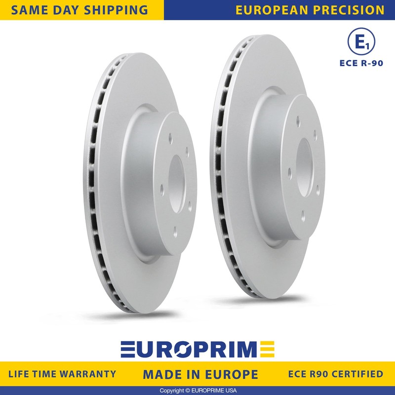 12.99 in Rear Brake Rotors Set for 22-25 INFINITI QX60 Mitsubishi Outlander PHEV