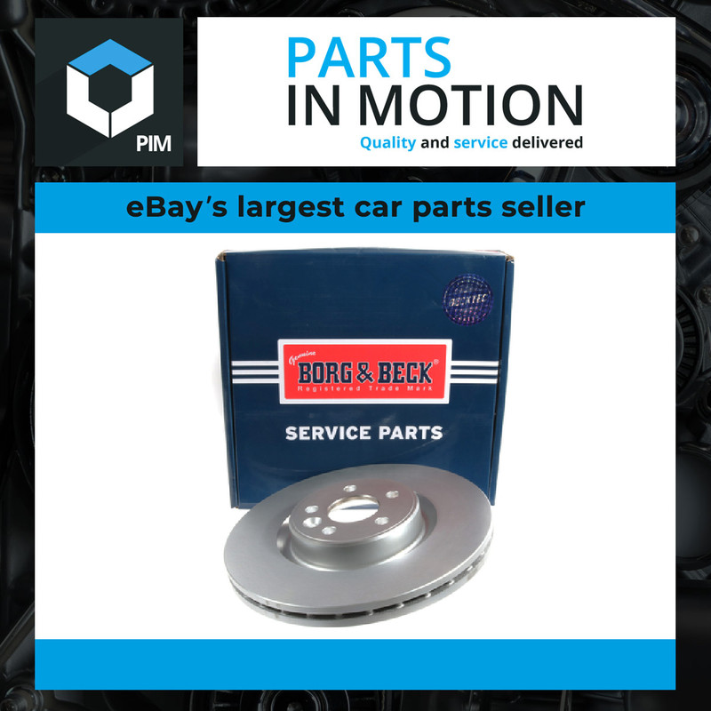 2x Brake Discs Pair Vented Front 336mm BBD5960S Borg & Beck Set 30736313 Quality