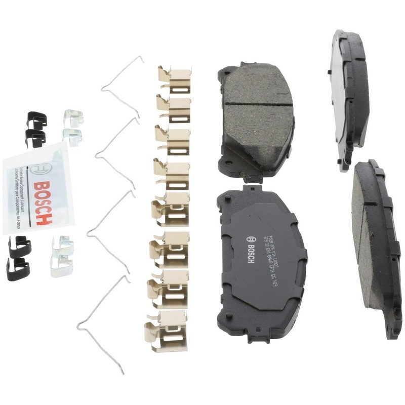 Bosch OEM Front & Rear Ceramic Brake Pads Kit For 2018-2021 Lexus NX300 gallery