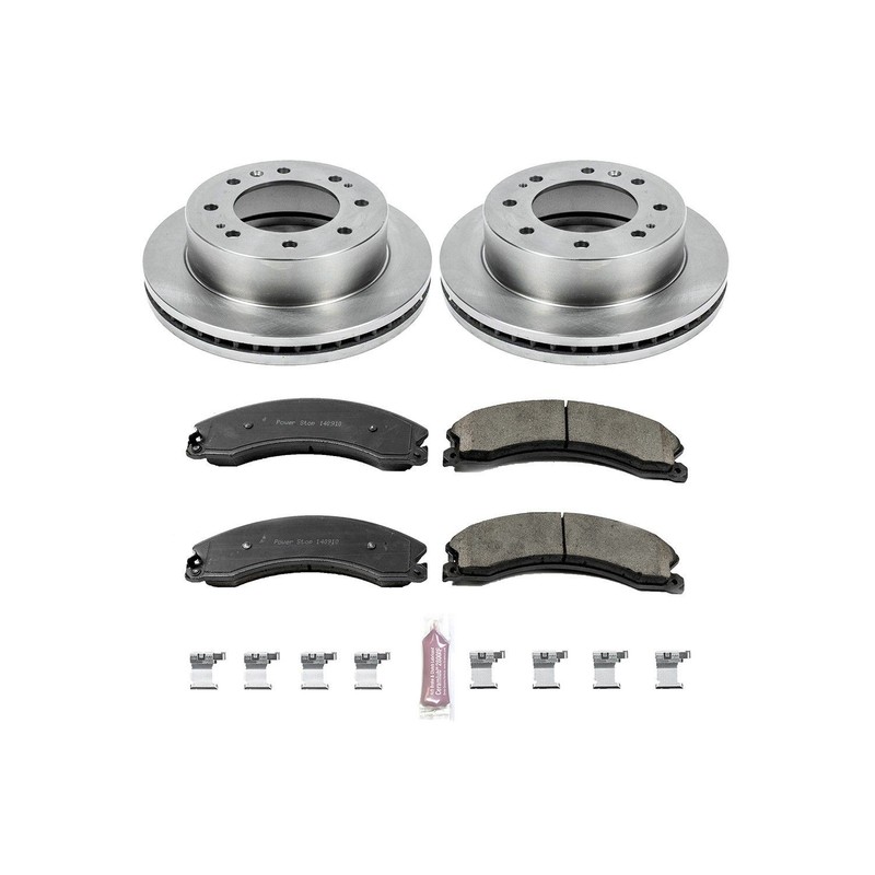 PowerStop KOE6258 Disc Brake Kit For Select 12-19 Chevrolet GMC Models
