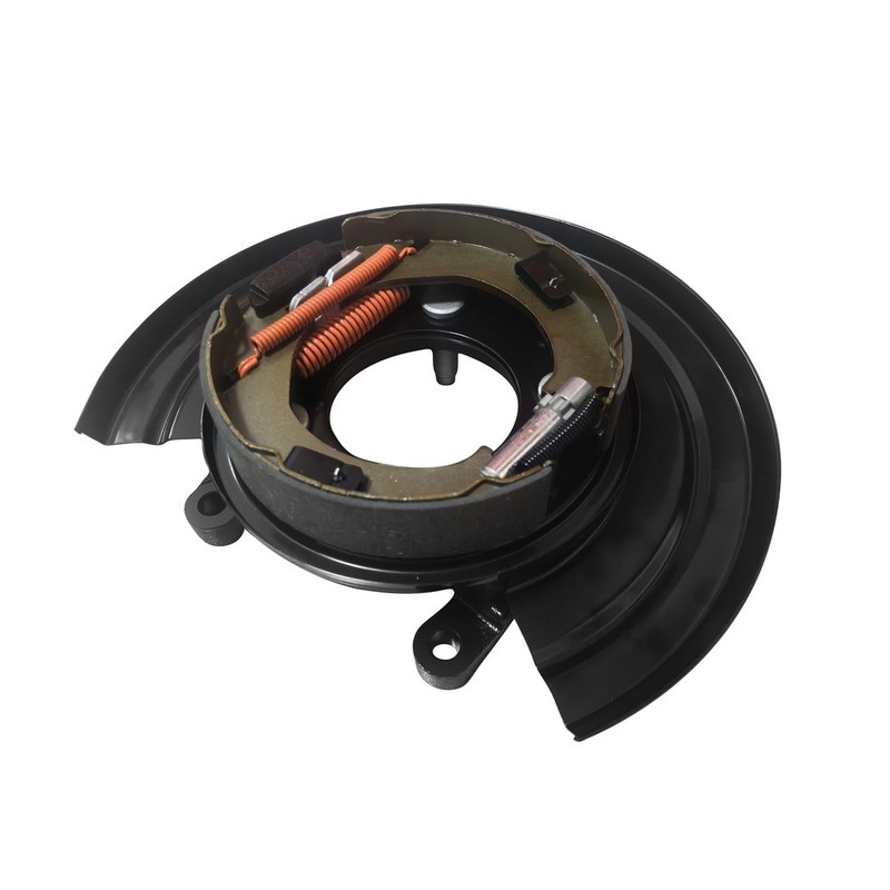 Set of 2 Rear LH or RH Parking Brake Assy Backing Plate for 1999-2004 Ford F-250 gallery