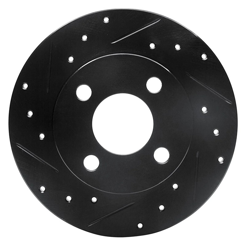For Renault Alliance 83-87 Brake Rotor eLINE Drilled & Slotted 1-Piece Front