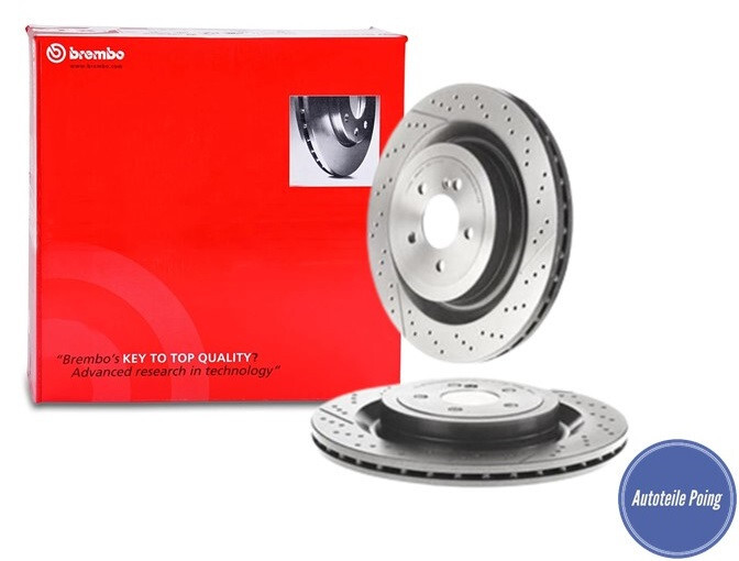 Brembo Brake Disc Set Front & Rear Mercedes AMG GT C GT S GT R C190 R190 gallery