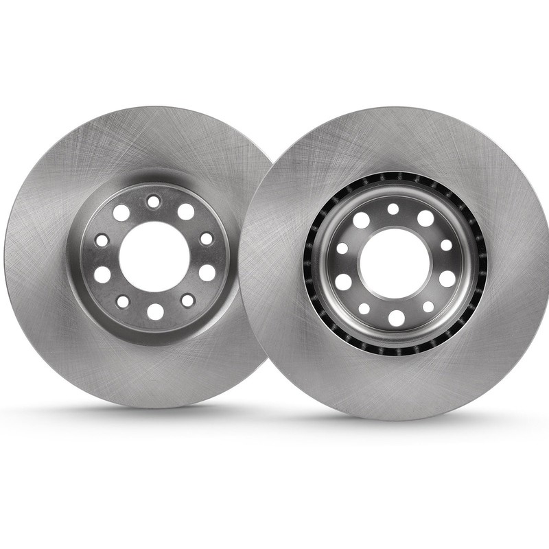 Front Brake Rotors Kit For Jeep 2017- 2022 Compass 2015- 2023 Renegade Solid