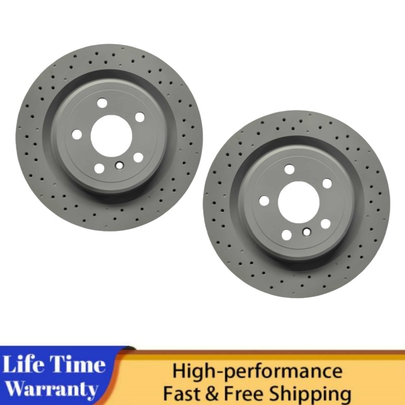 Rear Brake Disc Rotors For Mercedes Benz ML350 ML550 ML250 2015