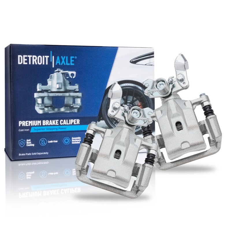Front & Rear Rotors Calipers Brake Pads for 2006 - 2012 Ford Fusion Lincoln MKZ gallery