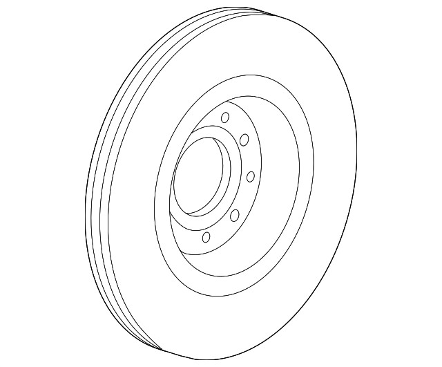 Genuine Ford Disc Brake Rotor CB5Z-1125-A gallery