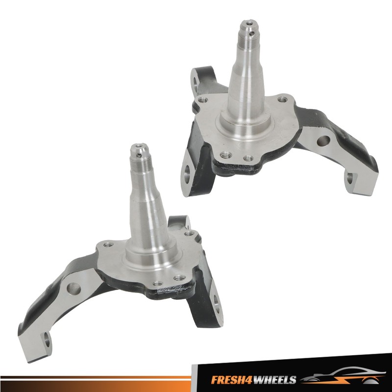 1974-1978 For Ford Mustang II Pinto Forged Steel 1-Piece Stock Height Spindles gallery