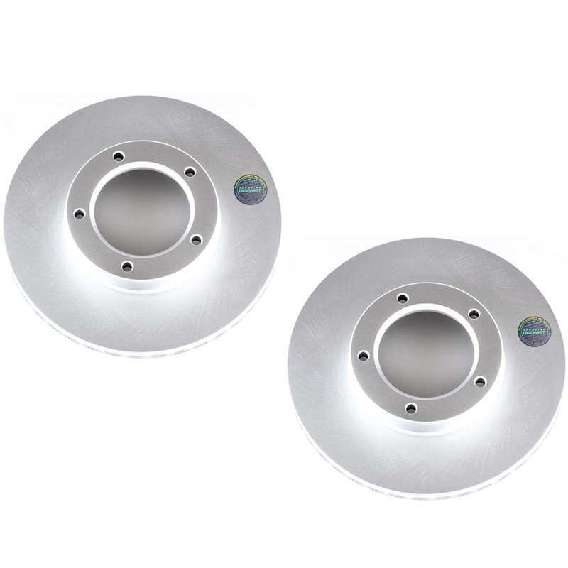 SET-P15JBR188EVC-2 Powerstop 2-Wheel Set Brake Discs Front for Truck Pickup