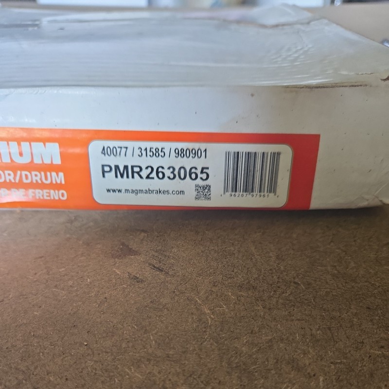Disc Brake Rotor-R-Line Magma Premium PMR263065
