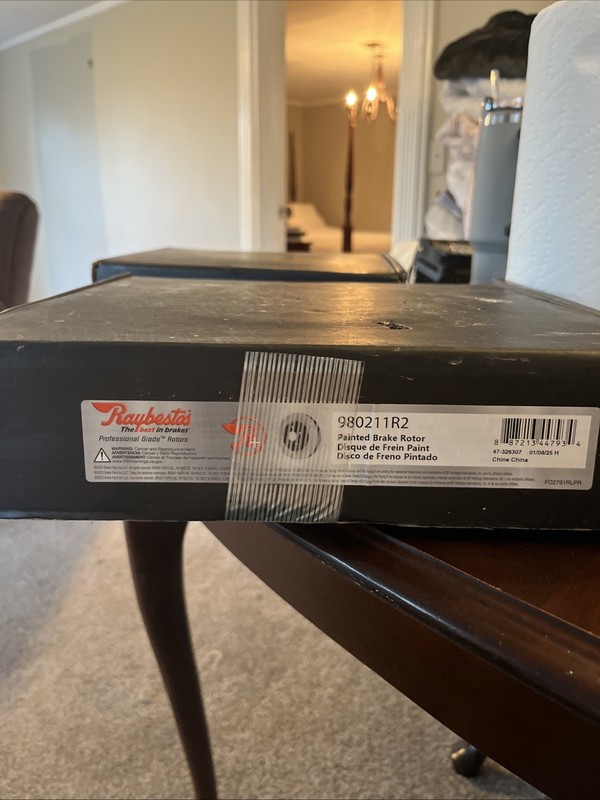 Raybestos 980211R2 Rear Disc Brake Rotor NIB Toyota Highlander Lexus RX330/350