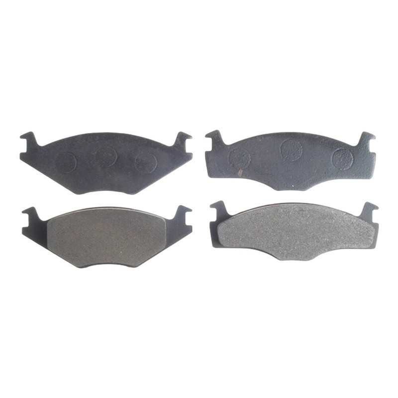 Front Slotted Disc Brake Rotors & Pads For Volkswagen Rabbit, Quantum; 239mm gallery