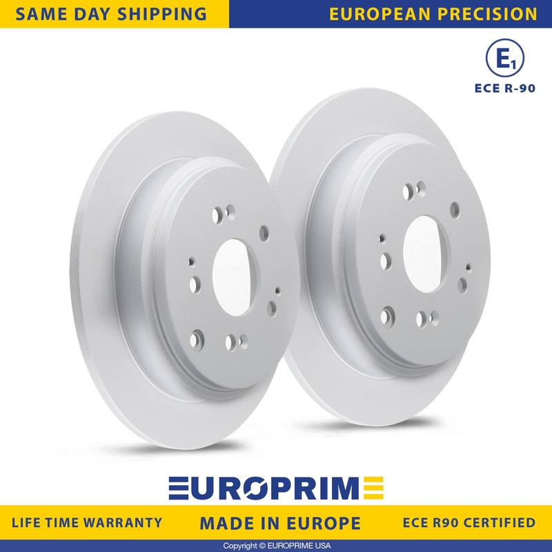 12.3 inch Rear Disc Brake Rotors Set for 2005-2010 Honda Odyssey Replacement