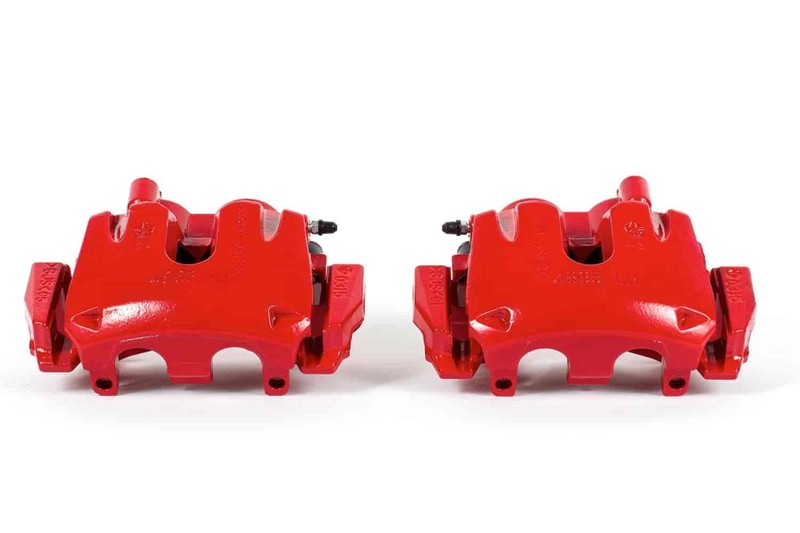 Power Stop S5296 Performance Front Brake Calipers Powder Coated Red Pair gallery