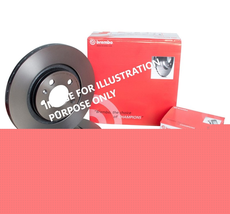 FOR FORD Fiesta 1.8 MK 5 BREMBO FRONT BRAKE DISCS 239,5MM & BRAKE PADS SET