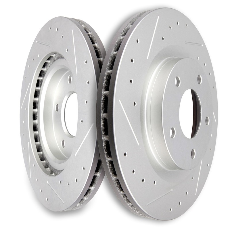 Front Brake Discs Rotors For 2008-2010 Chrysler Sebring & 2007-2017 Jeep Compass