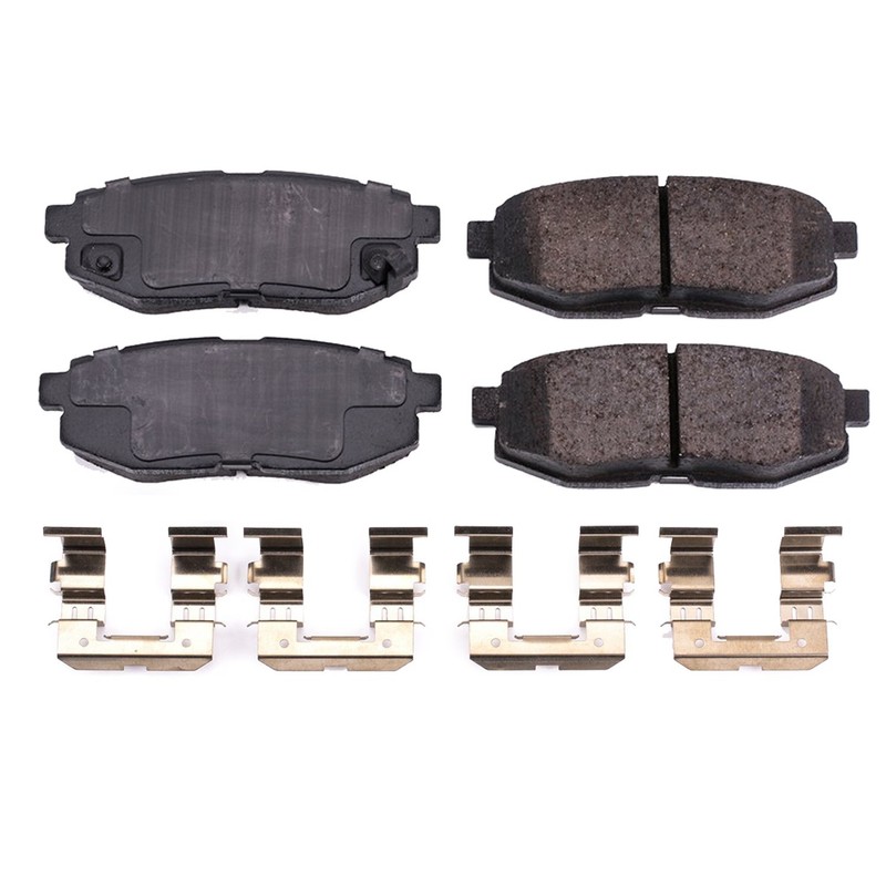 Front & Rear Ceramic Brake Pads Kit For 2013-2014 Subaru Legacy 9 Yr Warranty