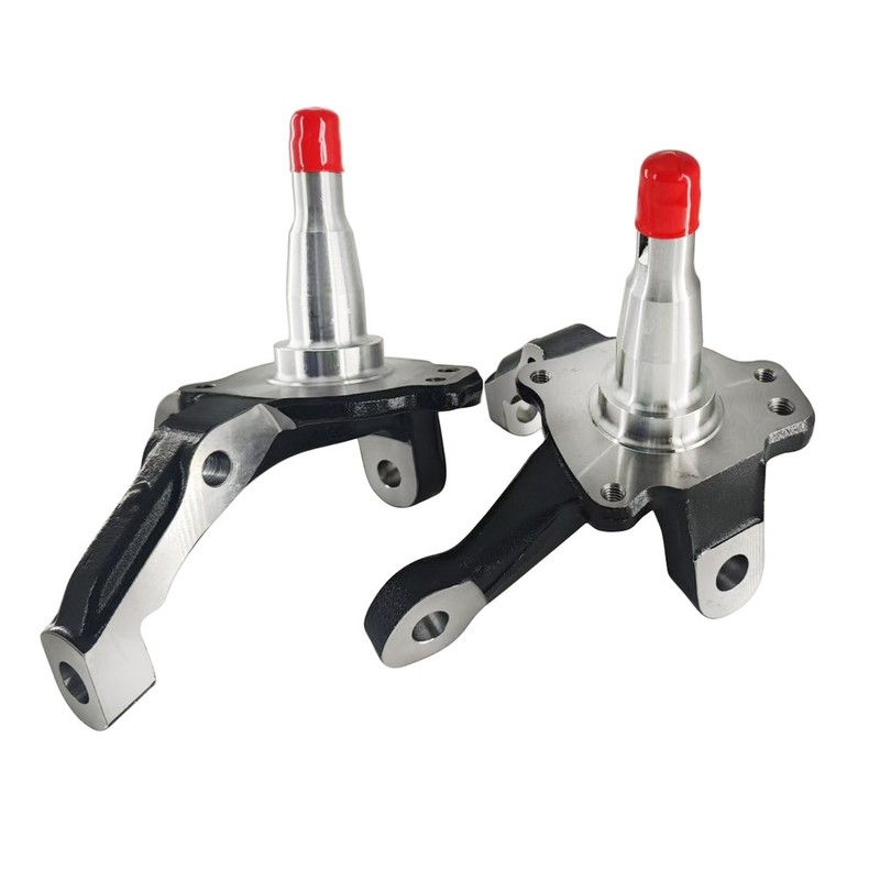 FOR 1974-1978 FORD MUSTANG II PINTO FORGED STEEL 1-PIECE STOCK HEIGHT SPINDLES gallery